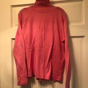pink talbots turtleneck